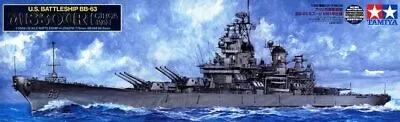 Tamiya 78029 US Battleship Missouri Modernized 1/350 Scale Plastic Model Kit • $136.80