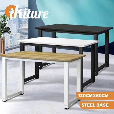 $105 • Buy Oikiture Computer Desk Study Office Table Workstation Student Laptop Desks