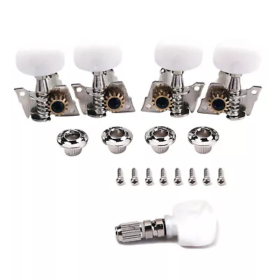 5pcs Zinc Alloy PVC Banjo Machine Head Tuners Tuning Pegs Instrument Parts NEW • $19.43