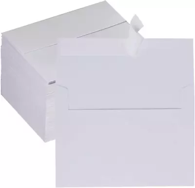 150 Pcs Bulk A2 Invitation Envelopes In White Peel & Press Self Seal 4 3/8 X 5 3 • $29.99