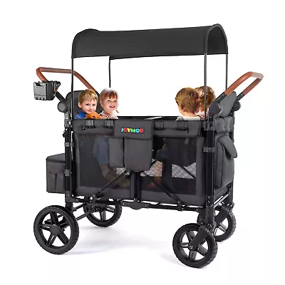 JOYMOR Stroller Wagon For 4 Kids Deluex Quad Baby Stroller Easy Foldable • $599.99