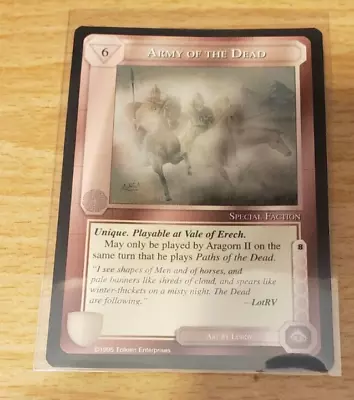 Middle Earth: The Wizards CCG: Army Of The Dead (Limited Edition) • $0.99