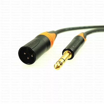 MOGAMI GOLD 2549 BALANCED CABLES | Any XLR TRS Combo | Choose Options And Buy! • $29.95