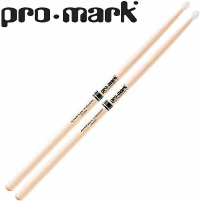 Promark TX5BN Hickory 5B Nylon Tip Drumsticks • $32