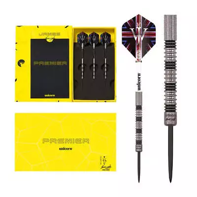 Unicorn Darts James Wade Premier 90% Tungsten Steel Tip Darts • £73.95