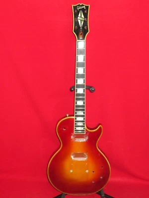 $1526 • Buy Gibson 1973 Cherry Burst Les Paul Custom Body & Ebony Neck
