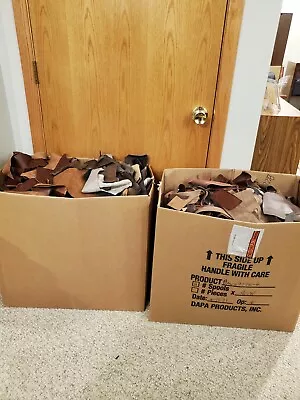$20 • Buy Leather Scrap - 5 LB Minimum - $4/pound