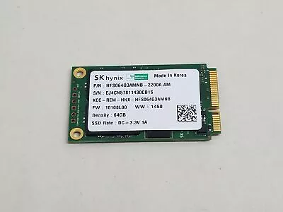 £23.90 • Buy SK Hynix HFS064G3AMNB-2200A 64GB MSATA 1.8  SSD