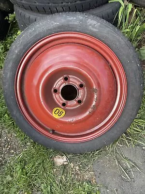 Saab 900 9-3 Aero Viggen Hot Genuine Red Spare Wheel 4569661 + Tyre T 115 70 16” • $75.80