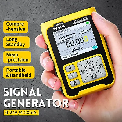 SG-004A 4-20mA Signal Generator Thermocouple Measure Calibration Current-Voltage • $131.58