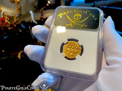 Peru 2 Escudos 1707  Nice Toning/ Color  Ngc 62 Pirate Gold Coins Treasure Cob • $29500