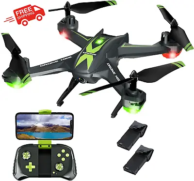 $181.22 • Buy Drone For Kids Adults With HD Camera, Cool Toys Gifts For Boys Girls Teenages H2