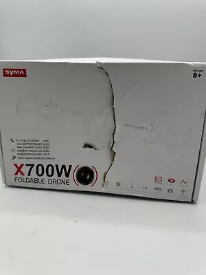 Syma X700W Black Headless Mode 1080P HD FPV Foldable Drone Age 8+ New • $46.74