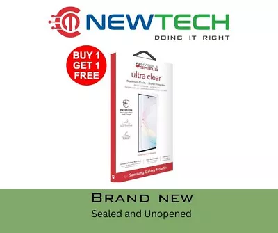 Samsung Galaxy Note 10+ Screen Protector Ultra Clear Max Clarity Shatter Protect • £3.49