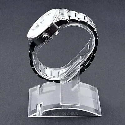 £7.25 • Buy 10pcs Wristband Watch Bracelet Bangle Stand Rack Display Holder Clear Acrylic