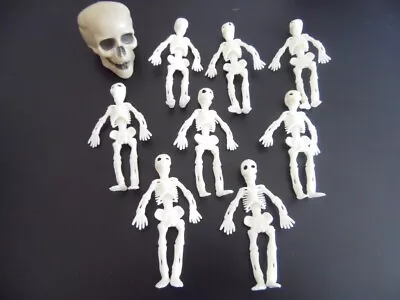 Toys Miniature Skeletons(2037a2) Preowned Good Clean Condition • $6