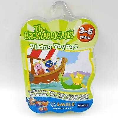 Vtech V Smile The Backyardigans Viking Voyage Video Game Sealed Ages 3-5 Years • $6.79