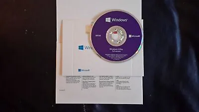 New Microsoft Windows 10 Pro Professional 64 Bit Operating System - And Key • $45