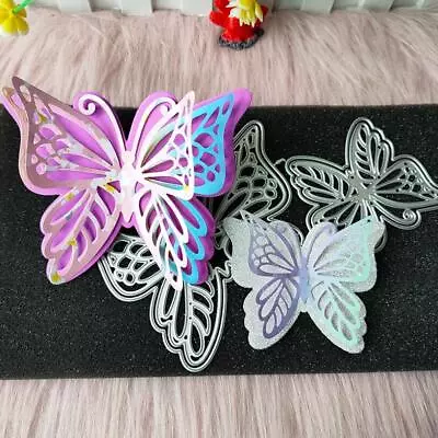 Butterfly Metal Cutting Dies Scrapbooking Paper Cards Crafts Embossing Stencils • $5.66