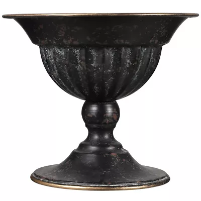 Pedestals Planter Metal Rustic Farmhouse Wedding Urn Vase Trophy Flower • $17.51