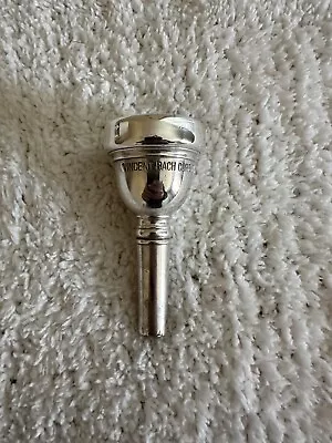 Vincent Bach Corp. New York 7 Small Shank Trombone Mouthpiece In Silver • $4.25