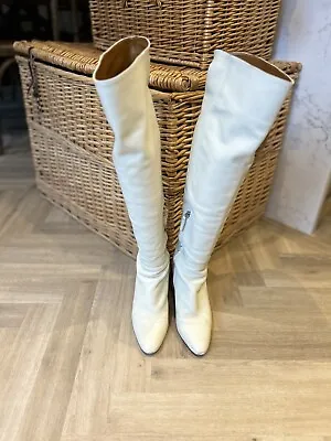 Zara Boots Cream Size 39 • £25