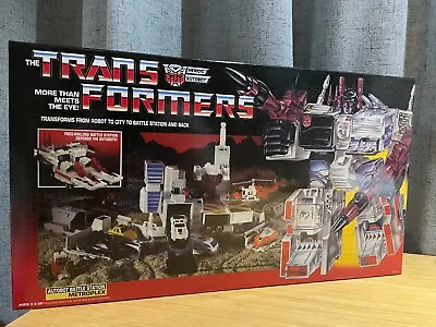 TRANSFORMERS G1 Reissue Autobot Metroplex Brand New With Box Free Shipping • $122.55