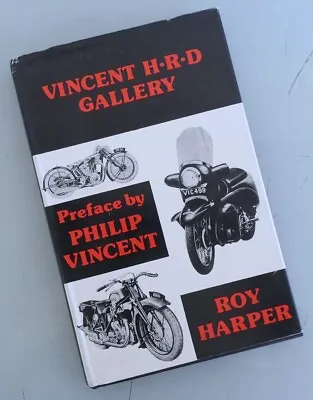 The Vincent Hrd Motorcycle Gallery Book Shadow Comet Rapide Triumph Bsa Norton • $79.95