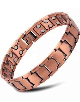 THE NORTH RING® 99.9% Pure Copper Magnetic Bracelet - 3000 Gauss • $14.99