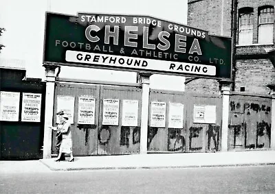 Chelsea 1970's The Famous SHED BW POSTER • £10.99