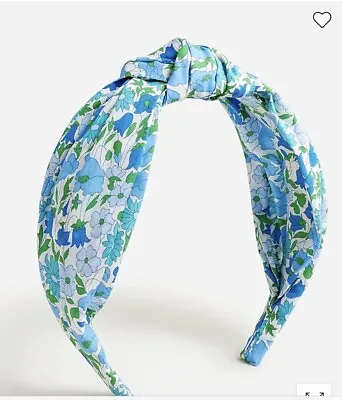 Sold Out NWT $29 J.Crew Women‘s Knot Headband In Liberty® Print • $19.95