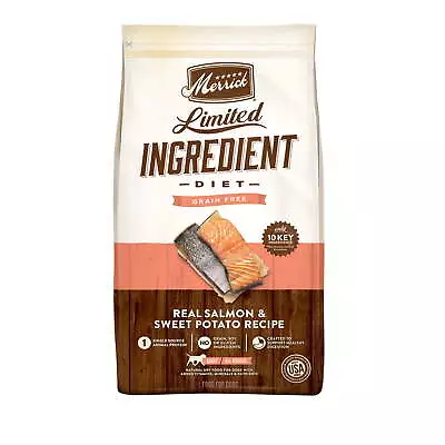 Merrick Limited Ingredient Real Salmon&Sweet Potato Gravy Dry Dog Food 22 Lb Bag • $71.43