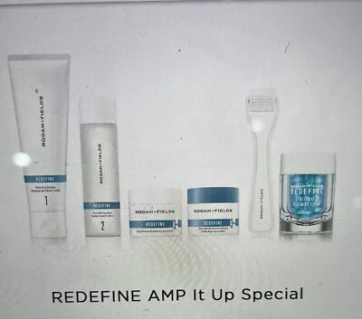 $450 • Buy RODAN + FIELDS RF REDEFINE REGIMEN With DERMA ROLLER  INTENSIVE SERUM FACIAL SET
