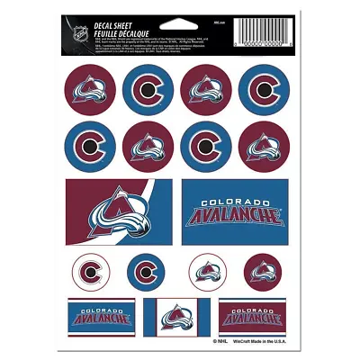 Colorado Avalanche NHL Vinyl Die-Cut Sticker Set / Decal Sheet *Free Shipping • $5.67