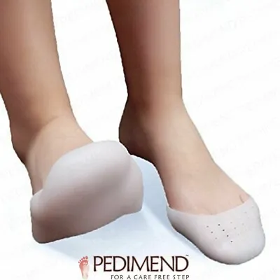 PEDIMEND Silicone Gel Toe Sleeve - Soft Ballet Pointe Dance Shoe Pads (2PC) - UK • £5.85