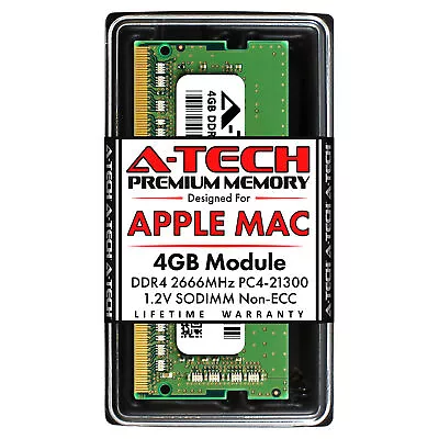 4GB DDR4 2666 2667 Mac Memory RAM For APPLE IMac Late 2020 MXWV2LL/A A2115 5K 27 • $19.99