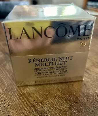 Lancome Renergie Multi-lift Cream Moisturiser (50 Ml) Redefining Night Cream • £55