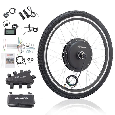 $195.99 • Buy Electric Bike Bicycle Conversion Kit 48V 1000W 26  Front/Rear Wheel E-Bike Motor