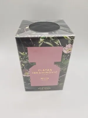 New Boxed Zlatan Ibrahimovic Myth Bloom Eau De Toilette Spray 50ml For Women • £16.99