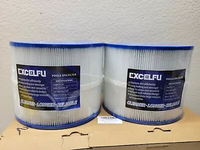 2 Pack EXCELFU Pool & Spa Filter Cartridge For Bull Frog Wellspring NEW • $26.39