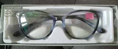 Foster Grant EZ2C MultiZone +2.50 Reading Glasses Purple Tortoise Shell OPEN BOX • $16.75