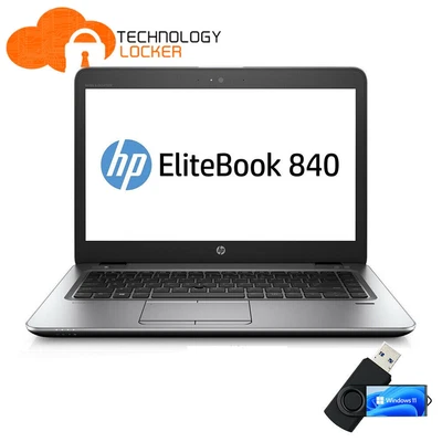 $309 • Buy HP Elitebook 840 G3 14  Laptop I5-6300U @2.40 8GB RAM 256GB SSD Win 11 Pro USB-C