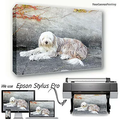 £14.99 • Buy A2 - 16  X 20  Canvas Prints Printing - Your Photo Image Printed & Box Framed