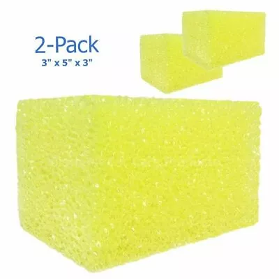 Bug Block Scrubber Sponge 3 X5 X3  | Bugs Tar Bird Droppings Tree Sap 2-Pack • $9.95