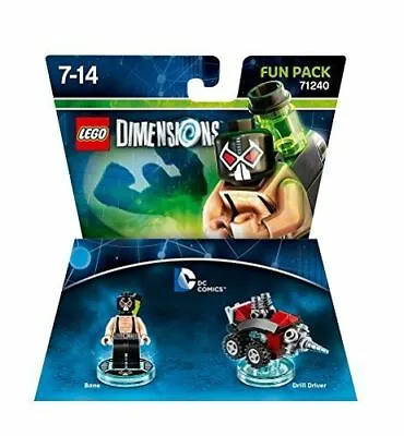 £23.95 • Buy Dimensions LEGO Set 71240 DC Superheroes Bane Fun Pack Rare Collectable LEGO Set