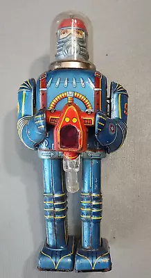 1960's Tin Toy Robot Daiya Space Conqueror S-5 Astronaut Battery Operated • $700