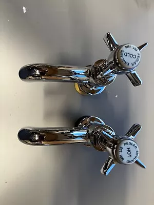 £78 • Buy Pegler Sequel Traditional Bathroom Bath Taps Low Pressure