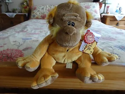 £9.99 • Buy Petropolis Keel Soft Toy  Oliver  The Monkey Sits 8  Tall Bnwt