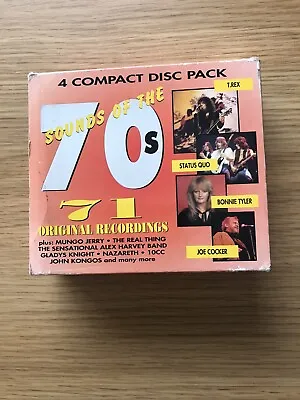 £3.50 • Buy 4 X Sounds Of The 70’s Cd’s