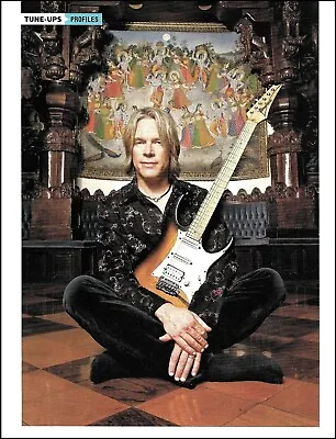 Andy Timmons Signature Ibanez Tri-color Sunburst Guitar 2011 Pin-up Photo Print • $4